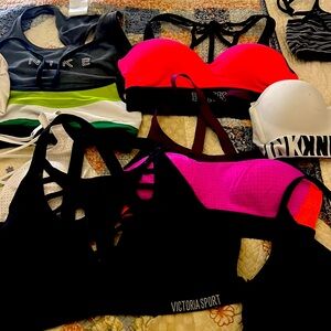 Bundle of workout/sports bras
PINK, Victoria Sport, Nike, & Aerie